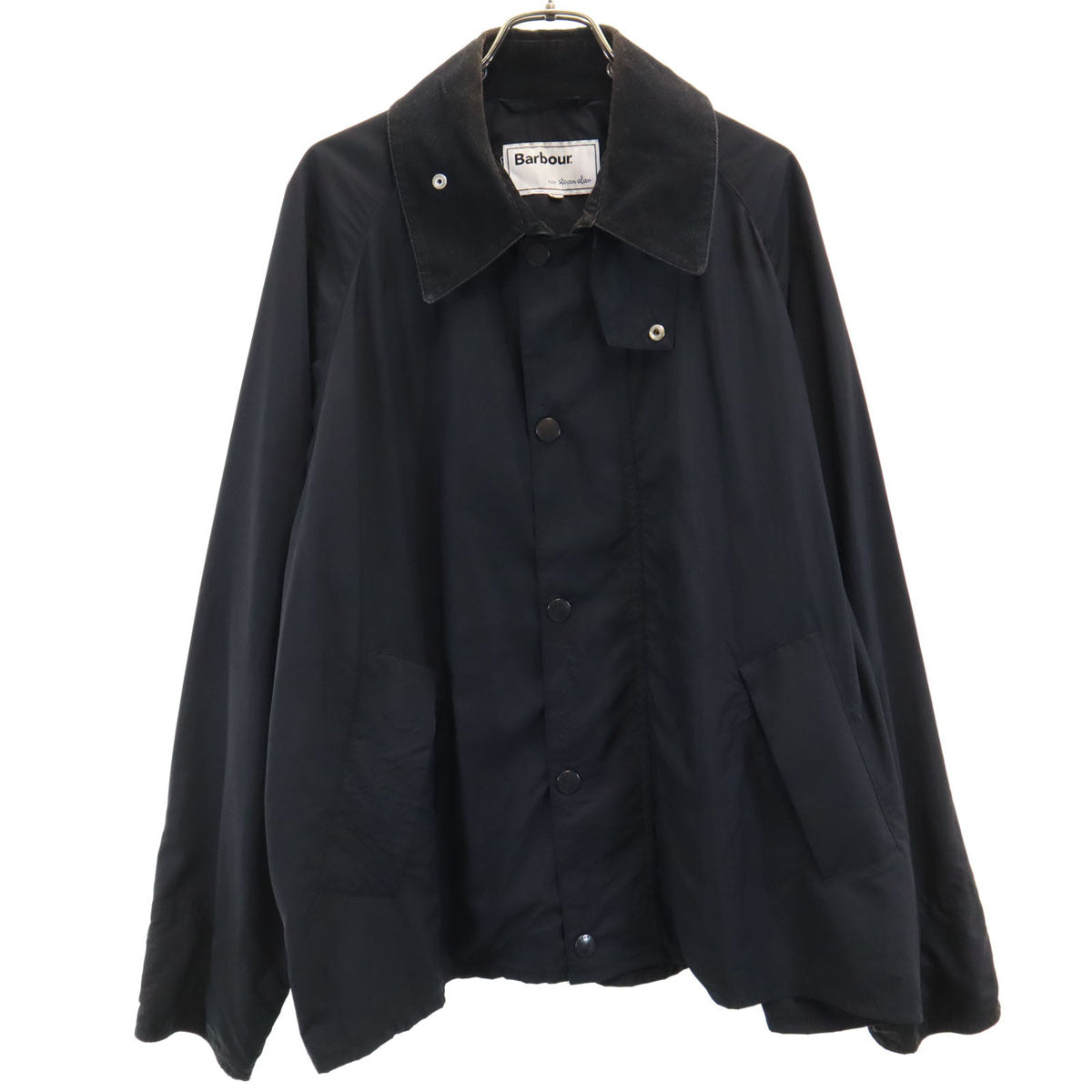 Barbour バブアー Steven Alan スティーブンアラン コラボ トランスポート ジャケット 40 ブラック メンズ