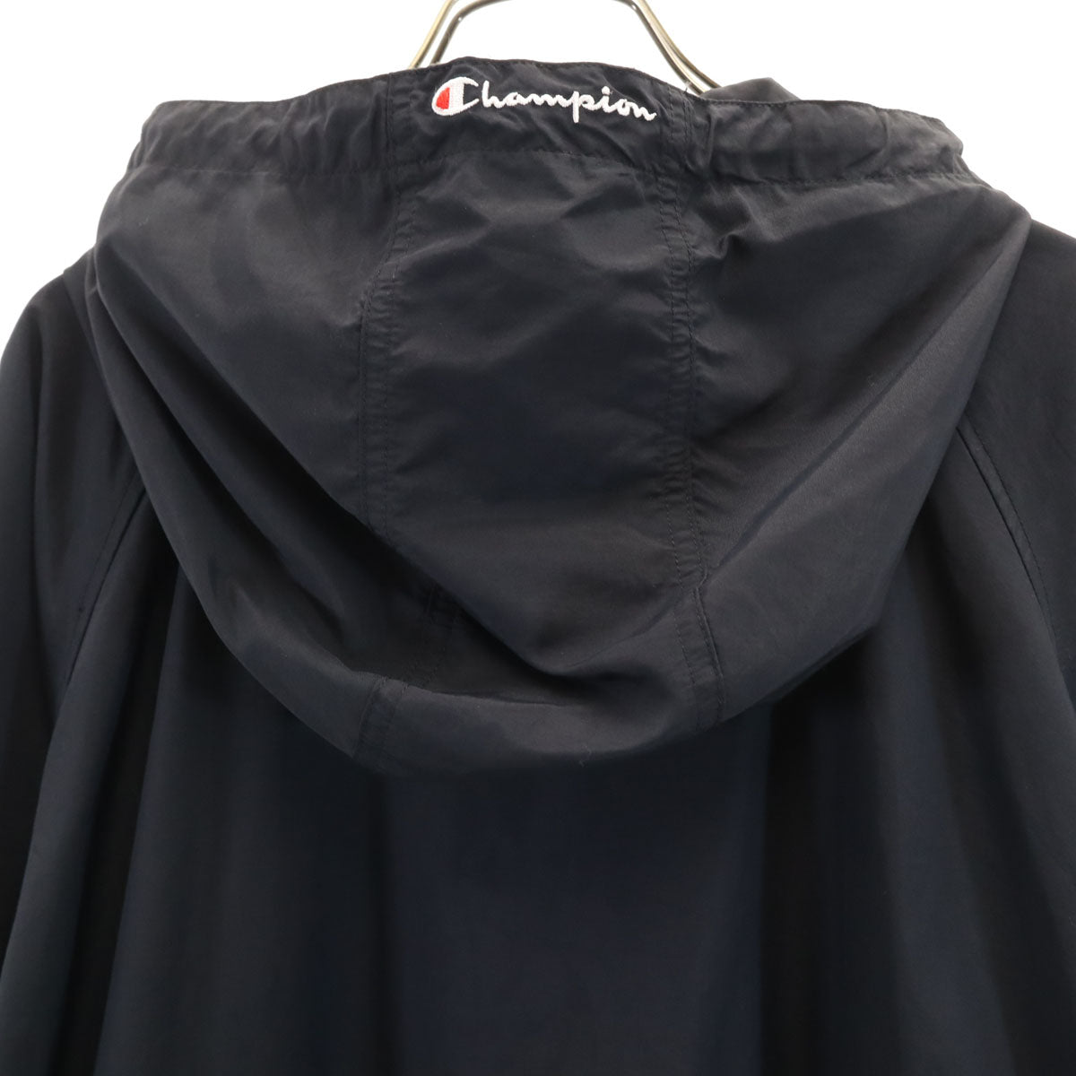 Champion チャンピオン UNDEFEATED アンディフィーテッド コラボ アノラックパーカー L ブラック メンズ