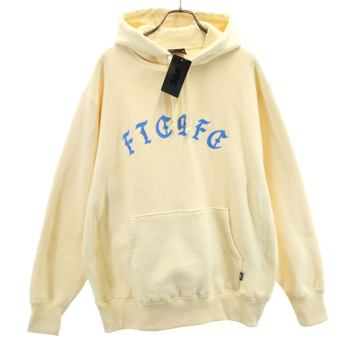 未使用 FTC エフティーシー 長袖 スウェットパーカー M クリーム 裏起毛 メンズ