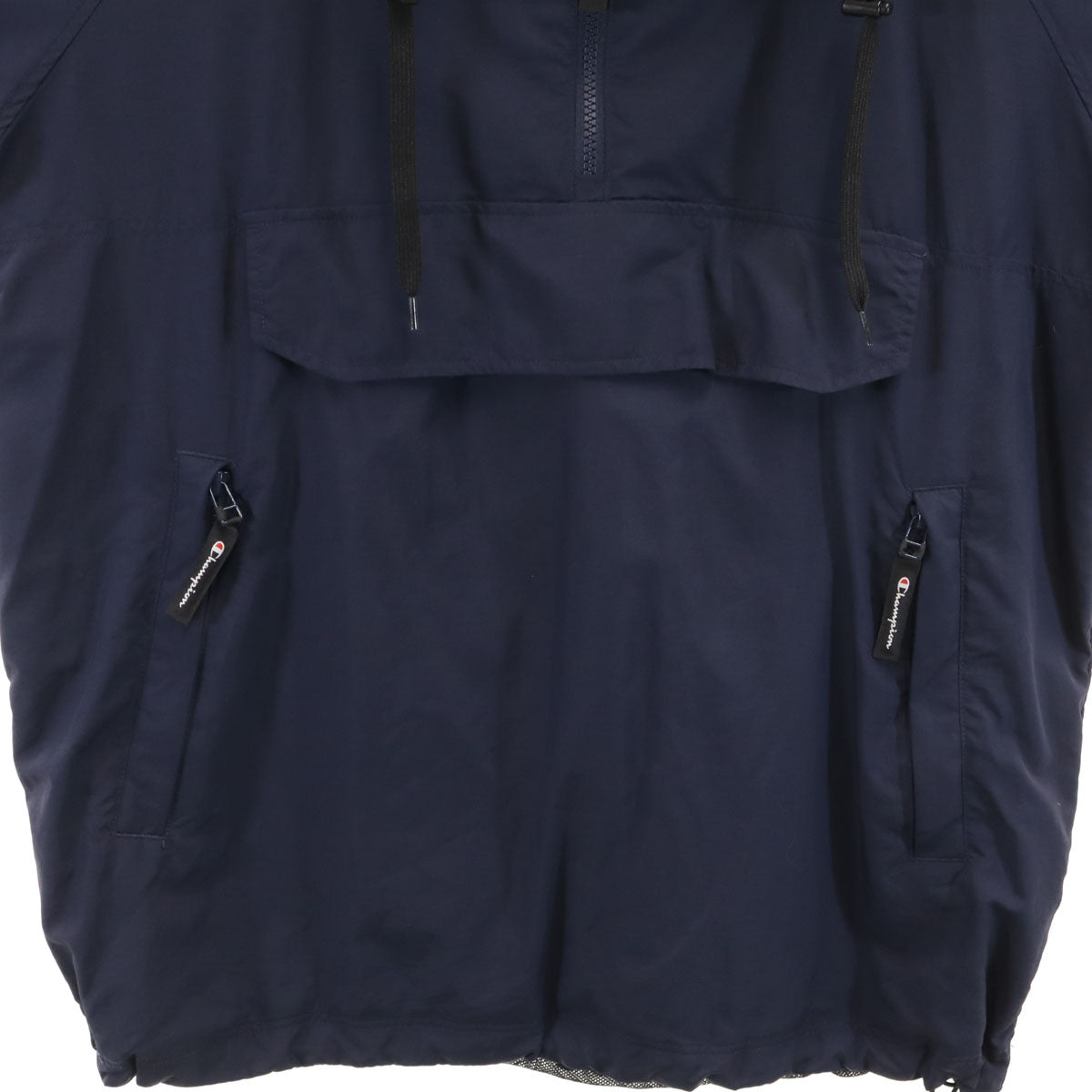 Champion チャンピオン UNDEFEATED アンディフィーテッド コラボ アノラックパーカー L ネイビー メンズ