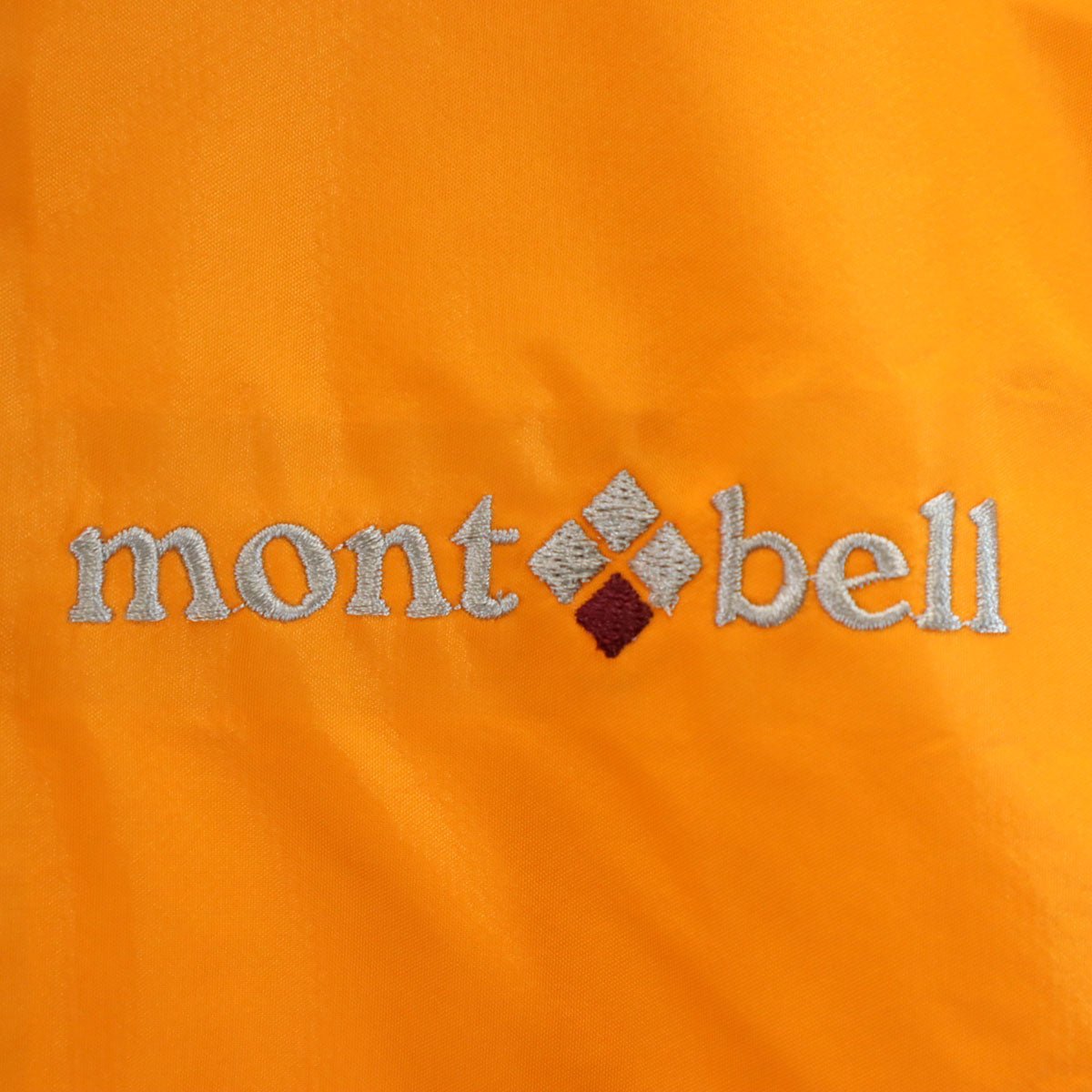 mont-bell モンベル レインジャケット 上下 セットアップ M オレンジ アウトドア レディース
