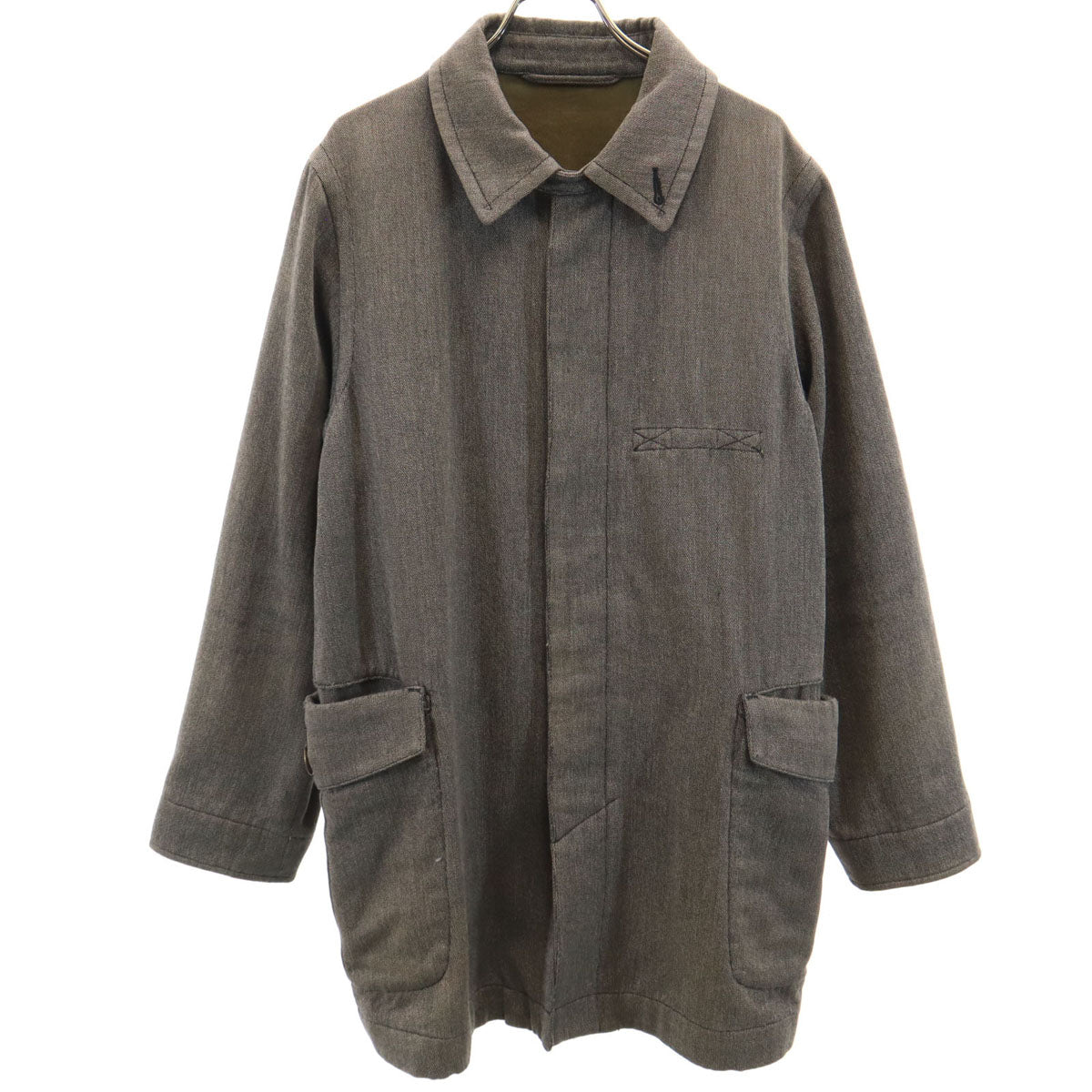 Geruga ゲルガ ショップコート 2 グレー系 メンズ