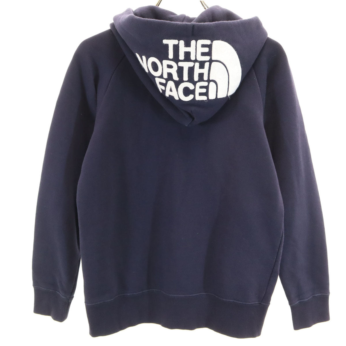THE NORTH FACE ノースフェイス 長袖 リアビュー スウェット ジップパーカー S ネイビー NTW62130 アウトドア レディース