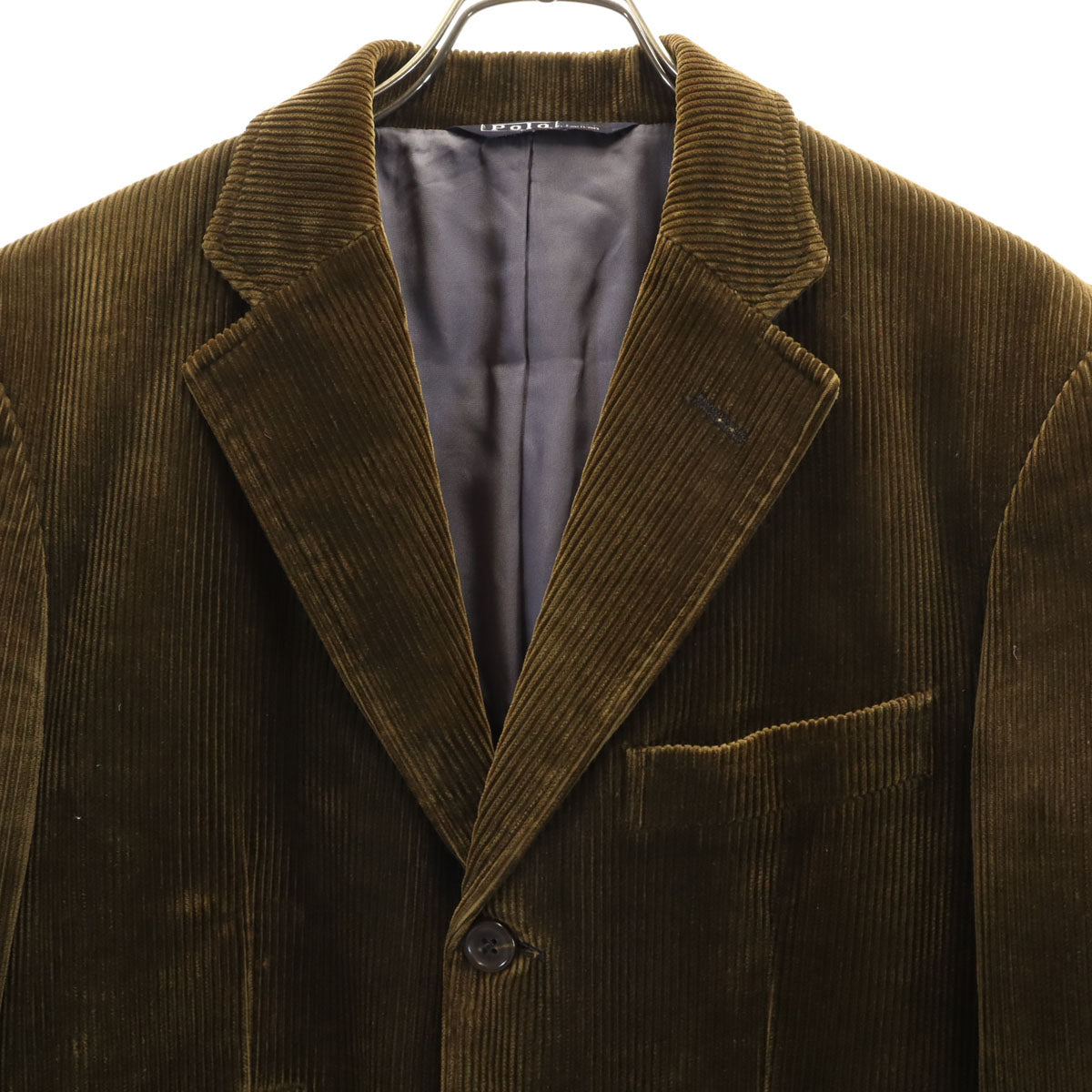 Polo by Ralph Lauren ポロバイラルフローレン 日本製 コーデュロイ テーラードジャケット A4 ブラウン メンズ
