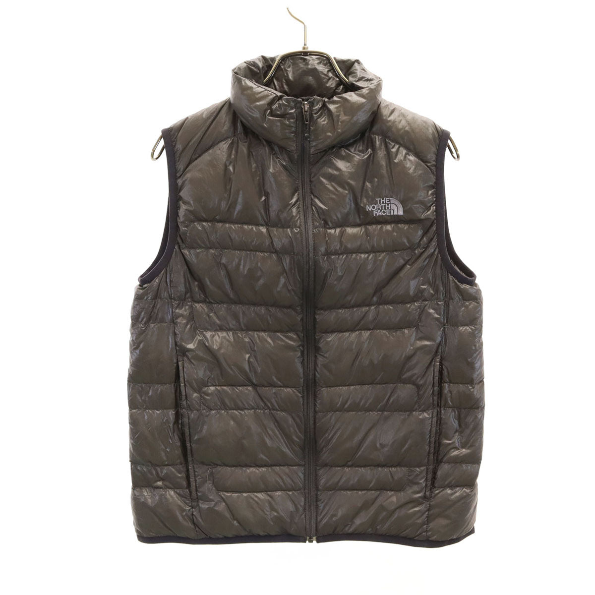 THE NORTH FACE ノースフェイス ライトヒート 光電子 ダウンベスト L チャコールグレー NDW18170 アウトドア レディース