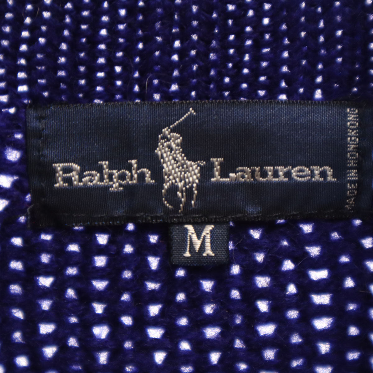 RALPH LAUREN ラルフローレン 長袖 タートルネック セーター M アイボリー ニット レディース