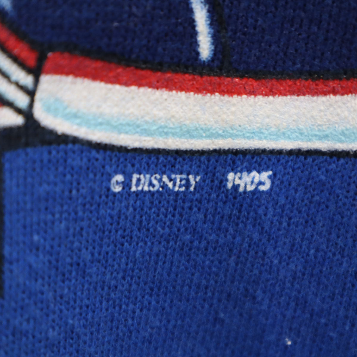 Hanes Her Way ヘインズ ハーウェイ ミッキーマウス ミニーマウス 長袖 スウェット トレーナー XL ブルー DISNEY ディズニー レディース