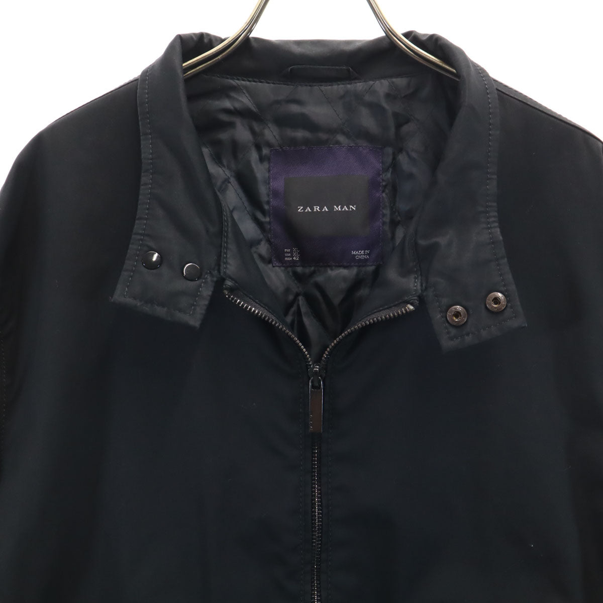 ZARA MAN ザラマン コットンジャケット XL ブラック メンズ