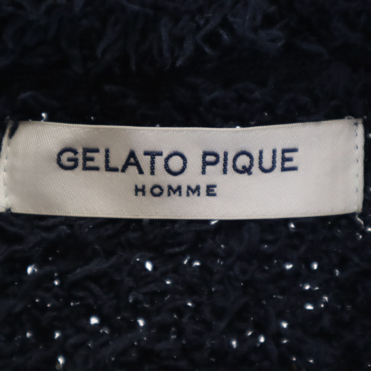 GELATO PIQUE HOMME ジェラートピケ オム 長袖 カーディガン L ネイビー メンズ