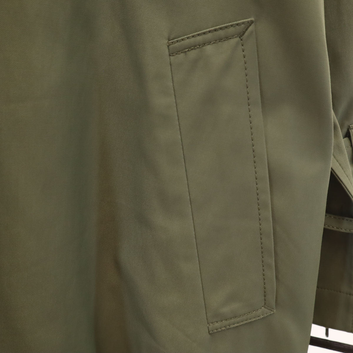 green label relaxing グリーンレーベルリラクシング UNITED ARROWS トレンチコート 38 カーキ系 レディース