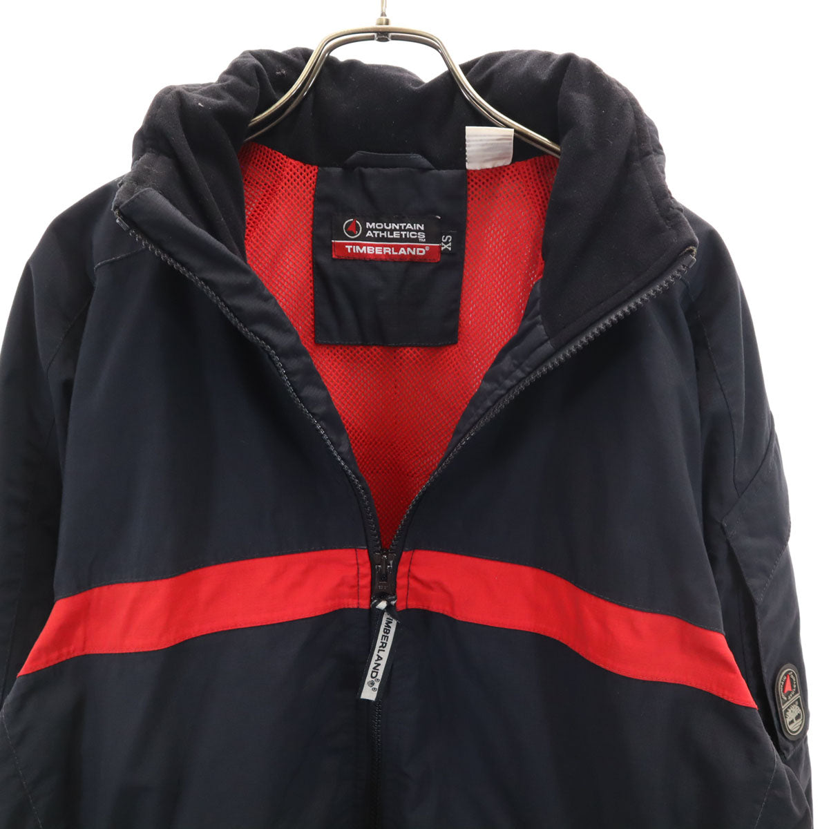 Timberland ティンバーランド Mountain Athletics ナイロンジャケット XS ブラック系 裏メッシュ メンズ