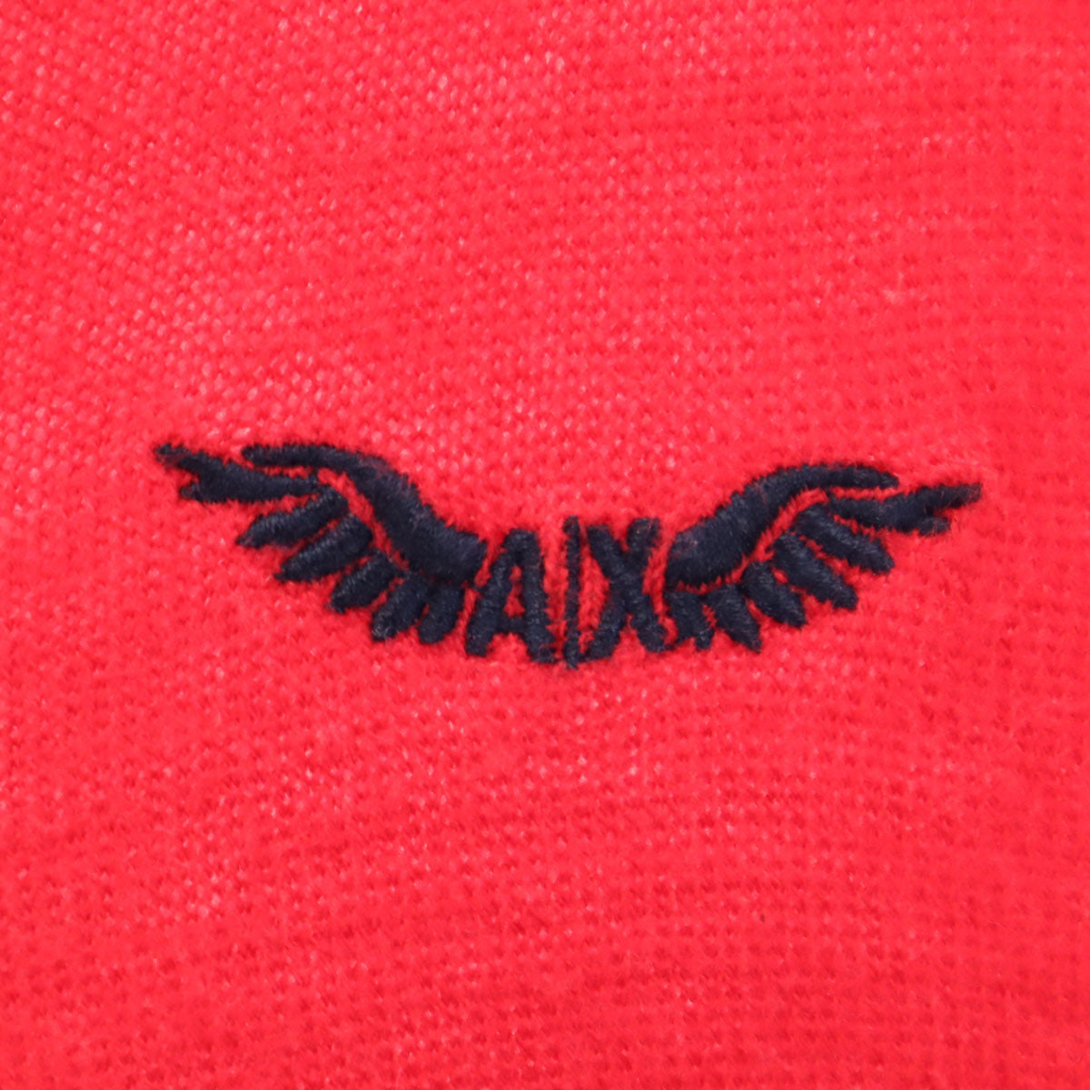 ARMANI EXCHANGE アルマーニエクスチェンジ 長袖 Vネック ニット M レッド セーター レディース
