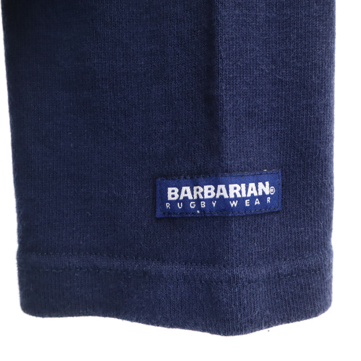 Barbarian バーバリアン カナダ製 7分袖 ヘンリーネック Tシャツ S ネイビー メンズ