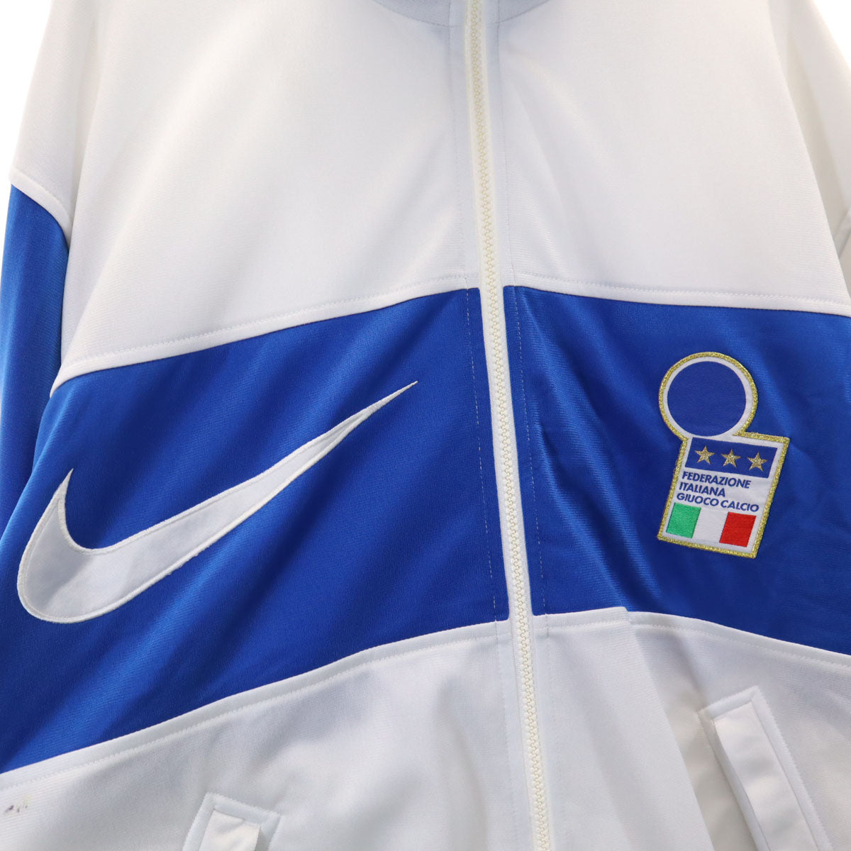 NIKE ナイキ 90s オールド イタリア代表 トラックジャケット M ホワイト ジャージ メンズ