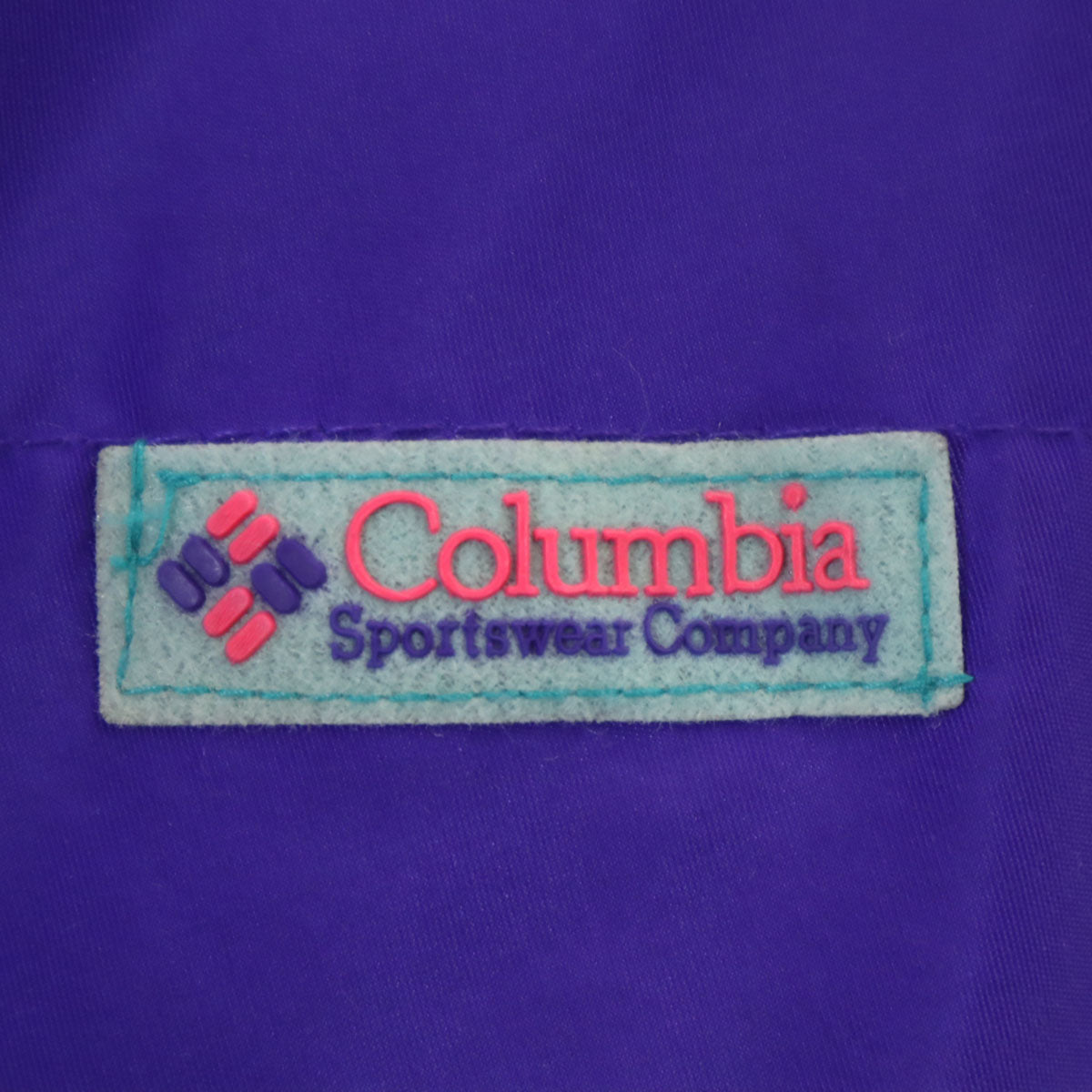 Columbia コロンビア 90s オールド ナイロンジャケット L パープル アウトドア メンズ
