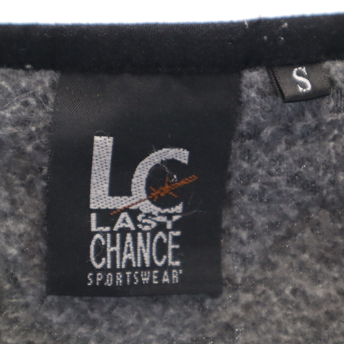 LAST CHANCE SPORTSWEAR ラストチャンス 長袖 フリース カーディガン S グレー レディース