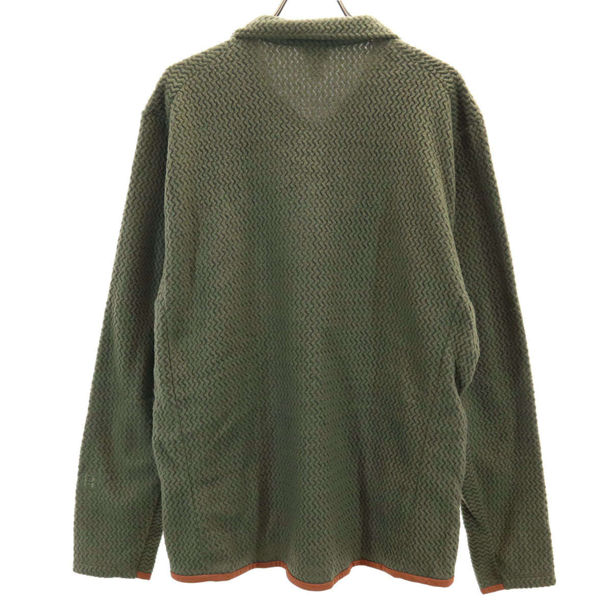 patagonia パタゴニア 長袖 R1エアジップネック ウェア M オリーブ系 40245FA22 アウトドア メンズ