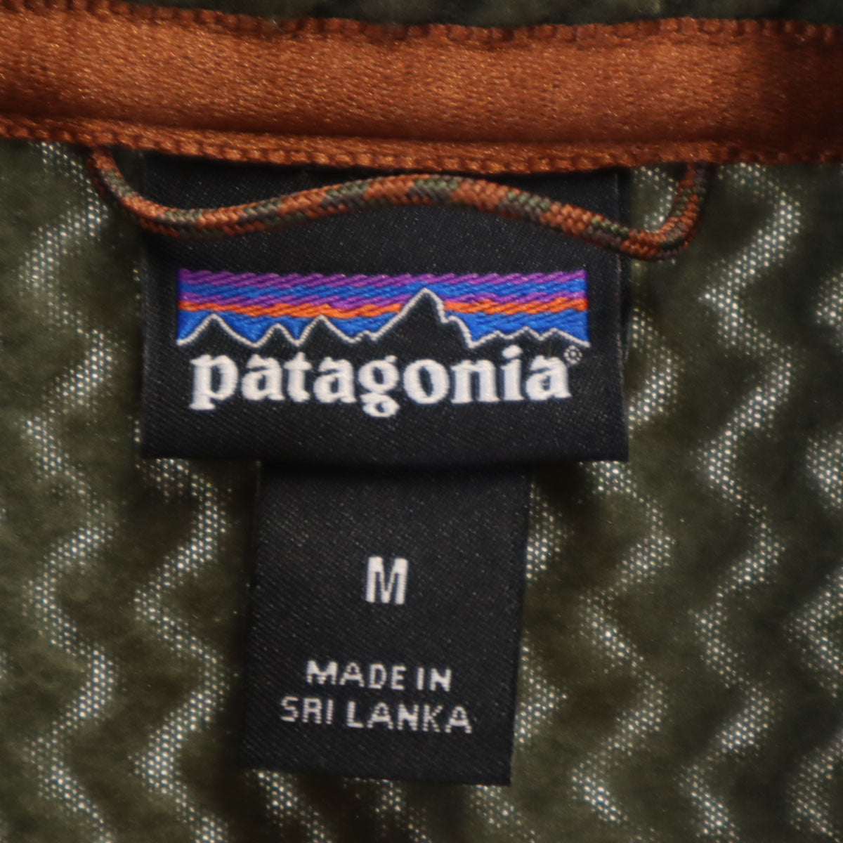 patagonia パタゴニア 長袖 R1エアジップネック ウェア M オリーブ系 40245FA22 アウトドア メンズ