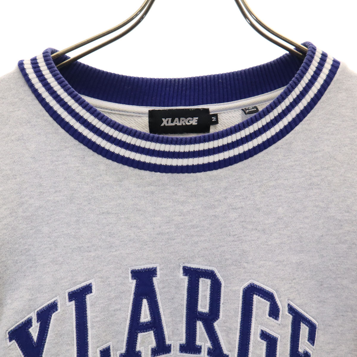 XLARGE エクストララージ 長袖 スウェット トレーナー M グレー メンズ