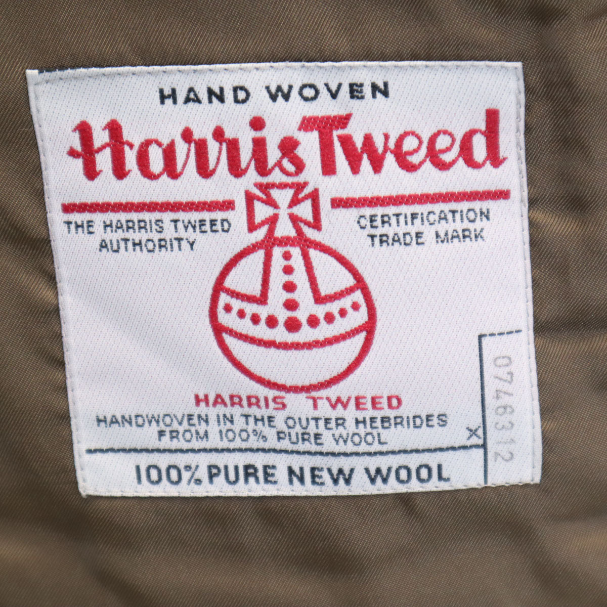 HARRIS TWEED ハリスツイード ツイード ウールジャケット メンズ