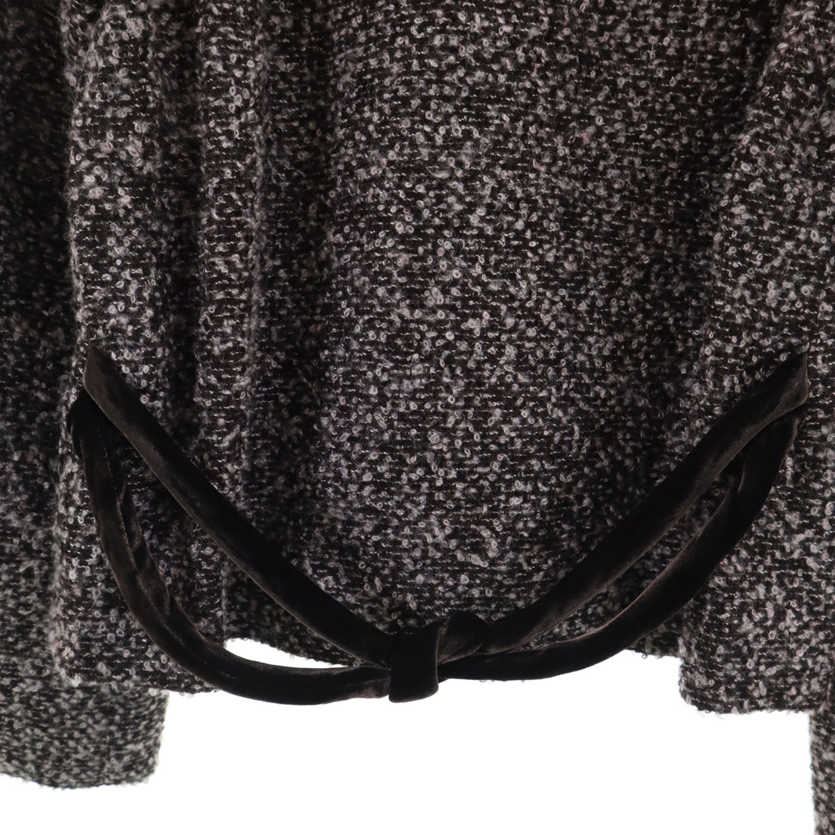 U by ungaro ユーバイウンガロ 日本製 ウールブレンド ツイード ジャケット 36 ピンク×ブラウン系 レディース