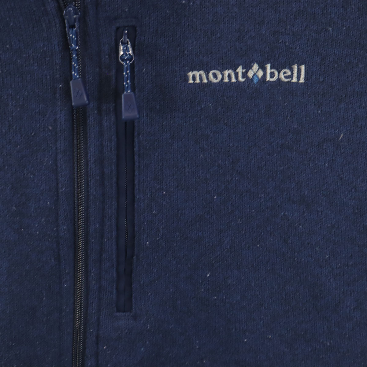 mont-bell モンベル ニットジャケット L ネイビー メンズ