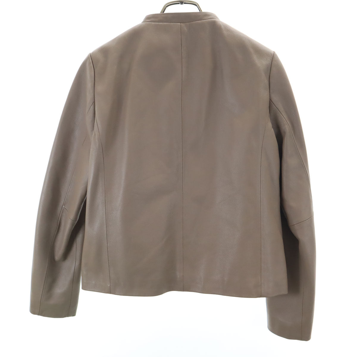 A day in the life UNITED ARROWS アデイインザライフユナイテッドアローズ シープスキン レザージャケット 38 ベージュ レディース