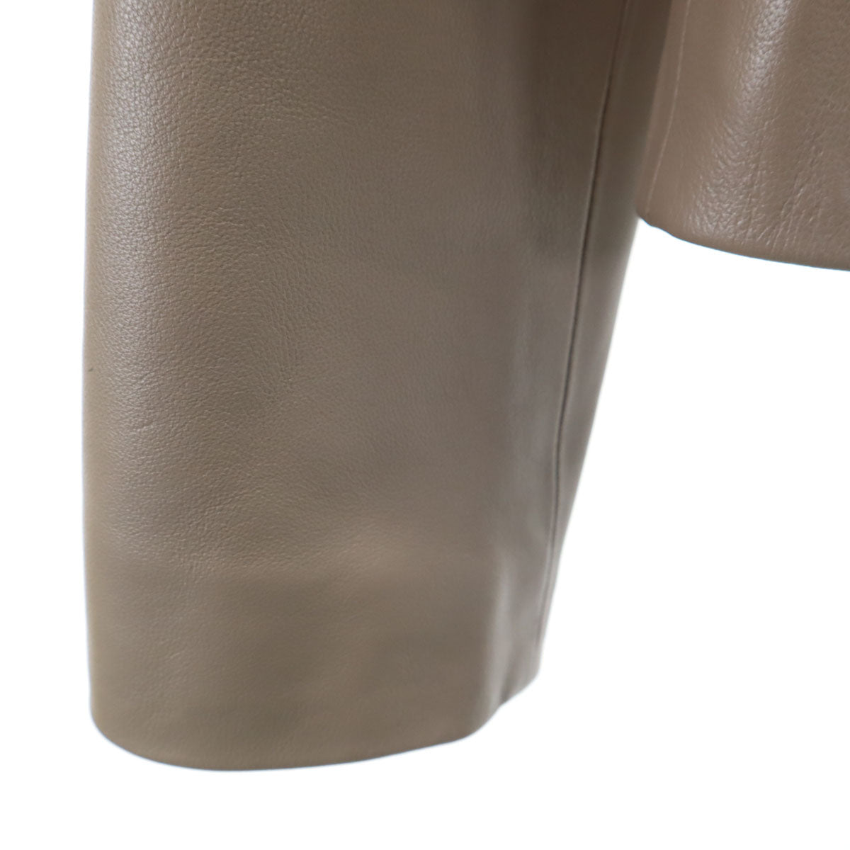 A day in the life UNITED ARROWS アデイインザライフユナイテッドアローズ シープスキン レザージャケット 38 ベージュ レディース