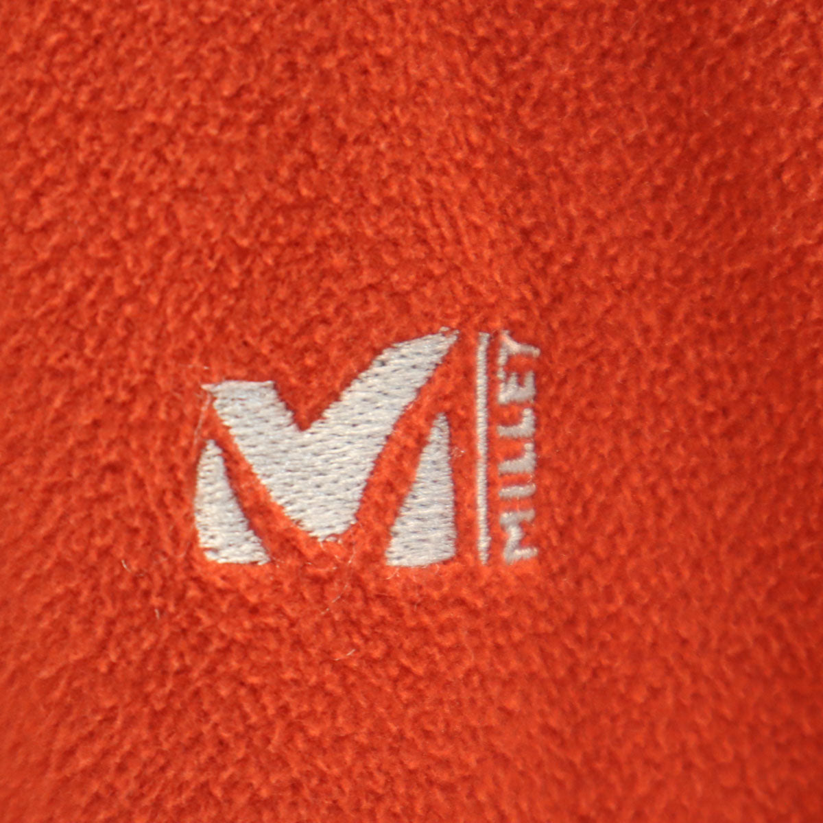 MILLET ミレー フリースジャケット S オレンジ アウトドア メンズ