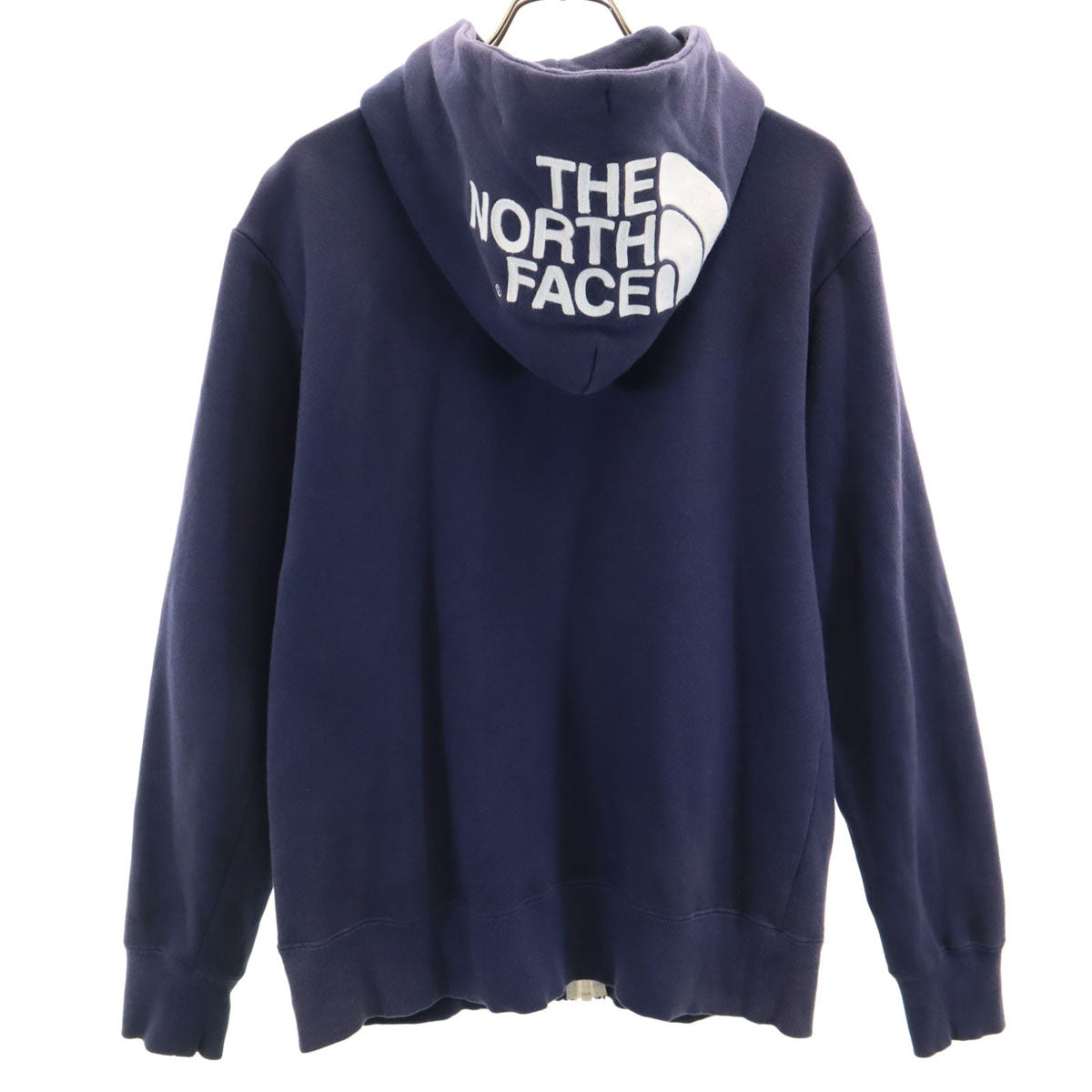 THE NORTH FACE ノースフェイス 長袖 リアビュー スウェット ジップパーカー S ネイビー NT11530 アウトドア メンズ