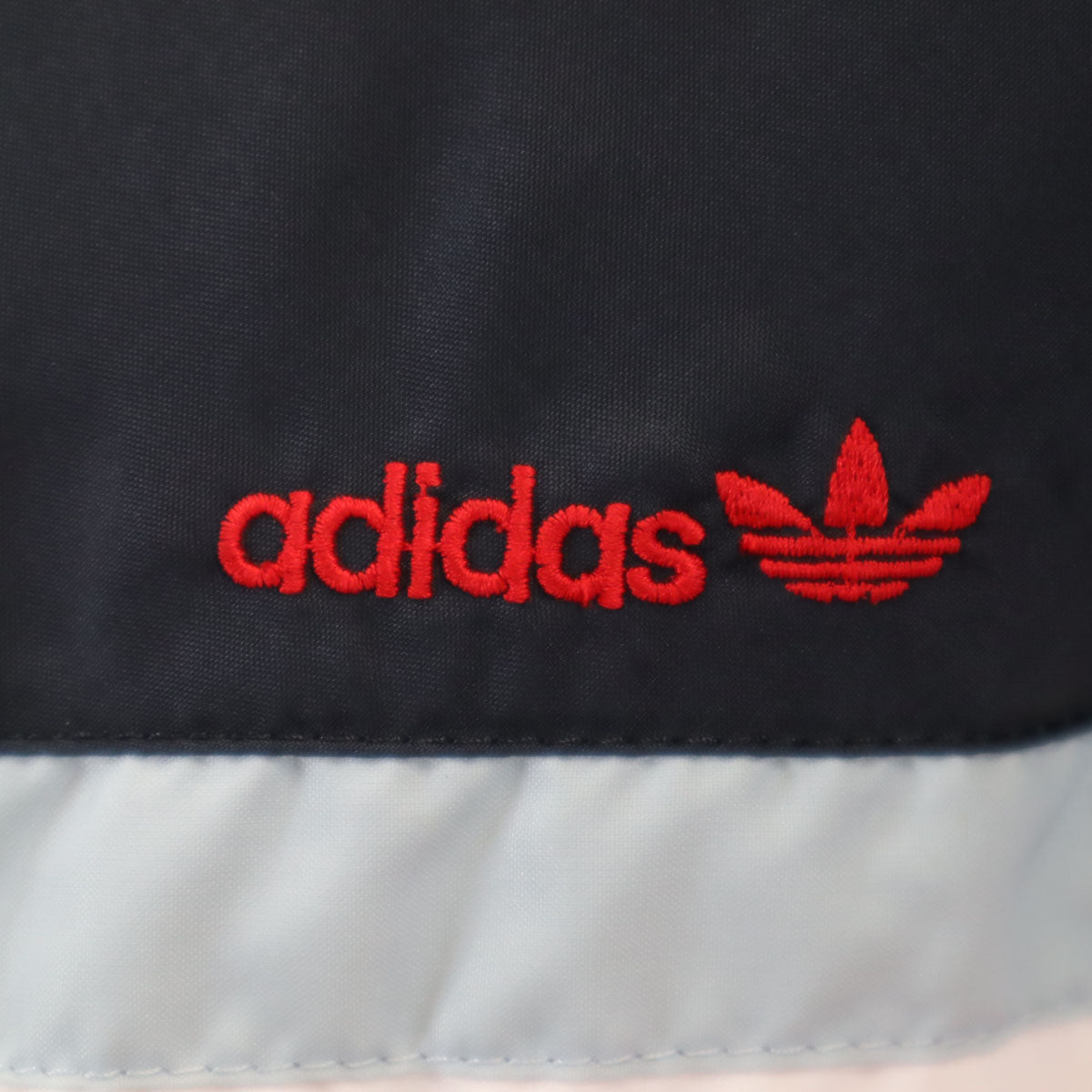 adidas アディダス 70s ヴィンテージ 西ドイツタグ デサント ナイロンジャケット 94-5 レッド メンズ