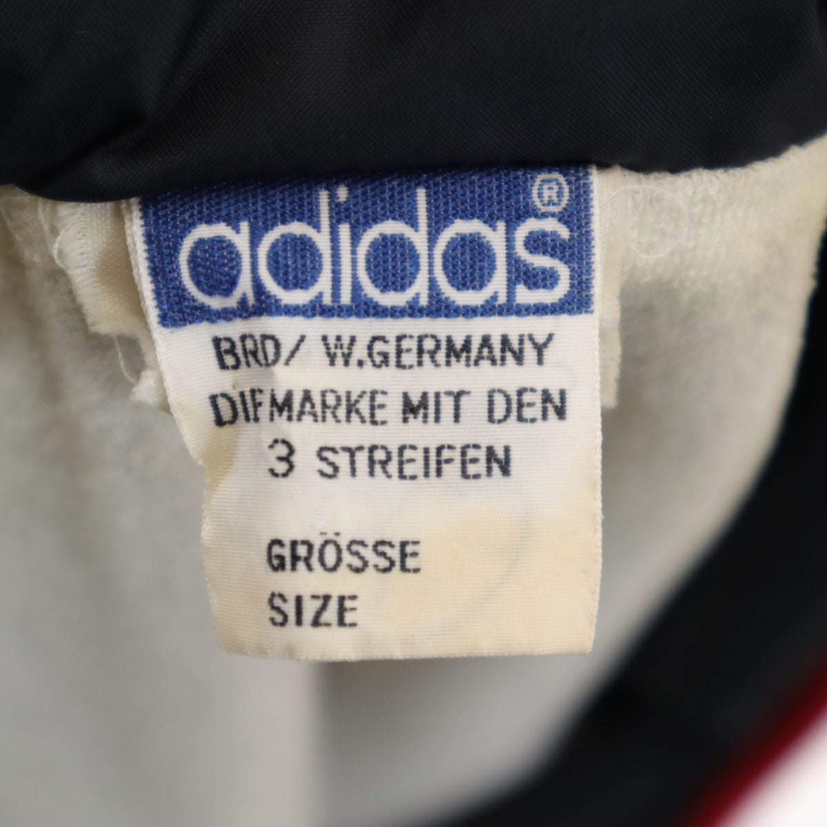 adidas アディダス 70s ヴィンテージ 西ドイツタグ デサント ナイロンジャケット 94-5 レッド メンズ