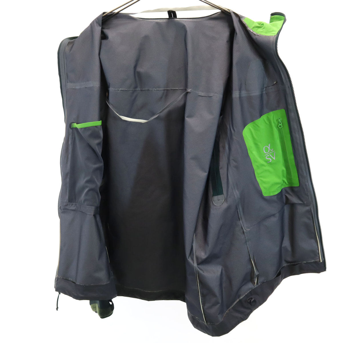 ARC'TERYX アークテリクス カナダ製 Alpha SV ジャケット L 深緑 アウトドア メンズ