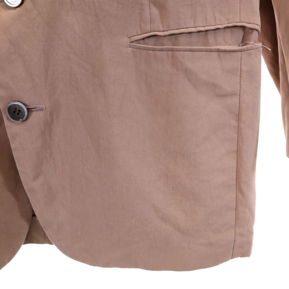 LANVIN ランバン 80s 90s シルク オールド テーラードジャケット 46 ピンクブラウン メンズ