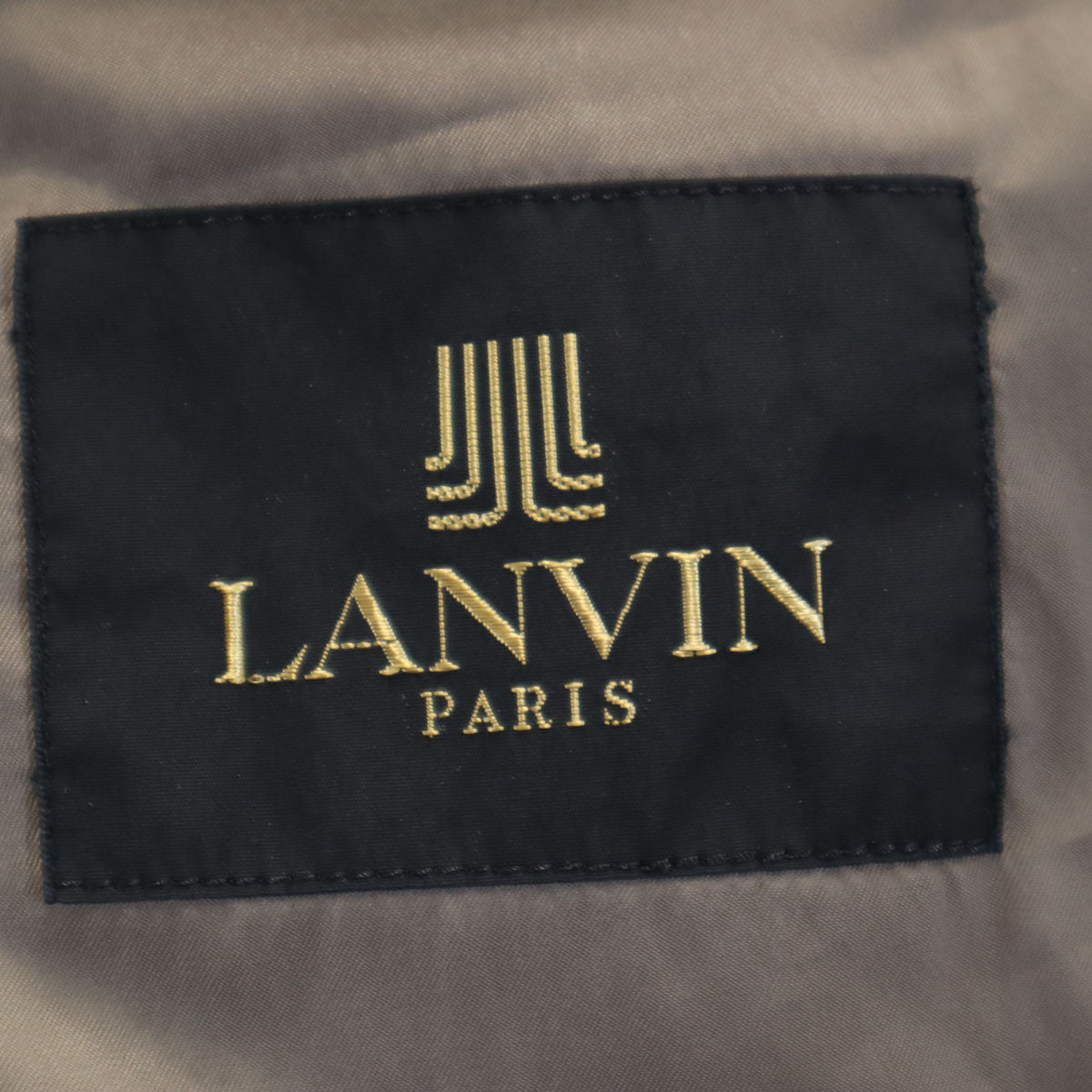 LANVIN ランバン 80s 90s シルク オールド テーラードジャケット 46 ピンクブラウン メンズ
