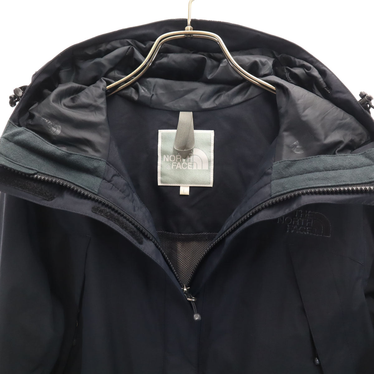 THE NORTH FACE ノースフェイス 長袖 スクープ ジャケット L ブラック NPW61240 アウトドア レディース
