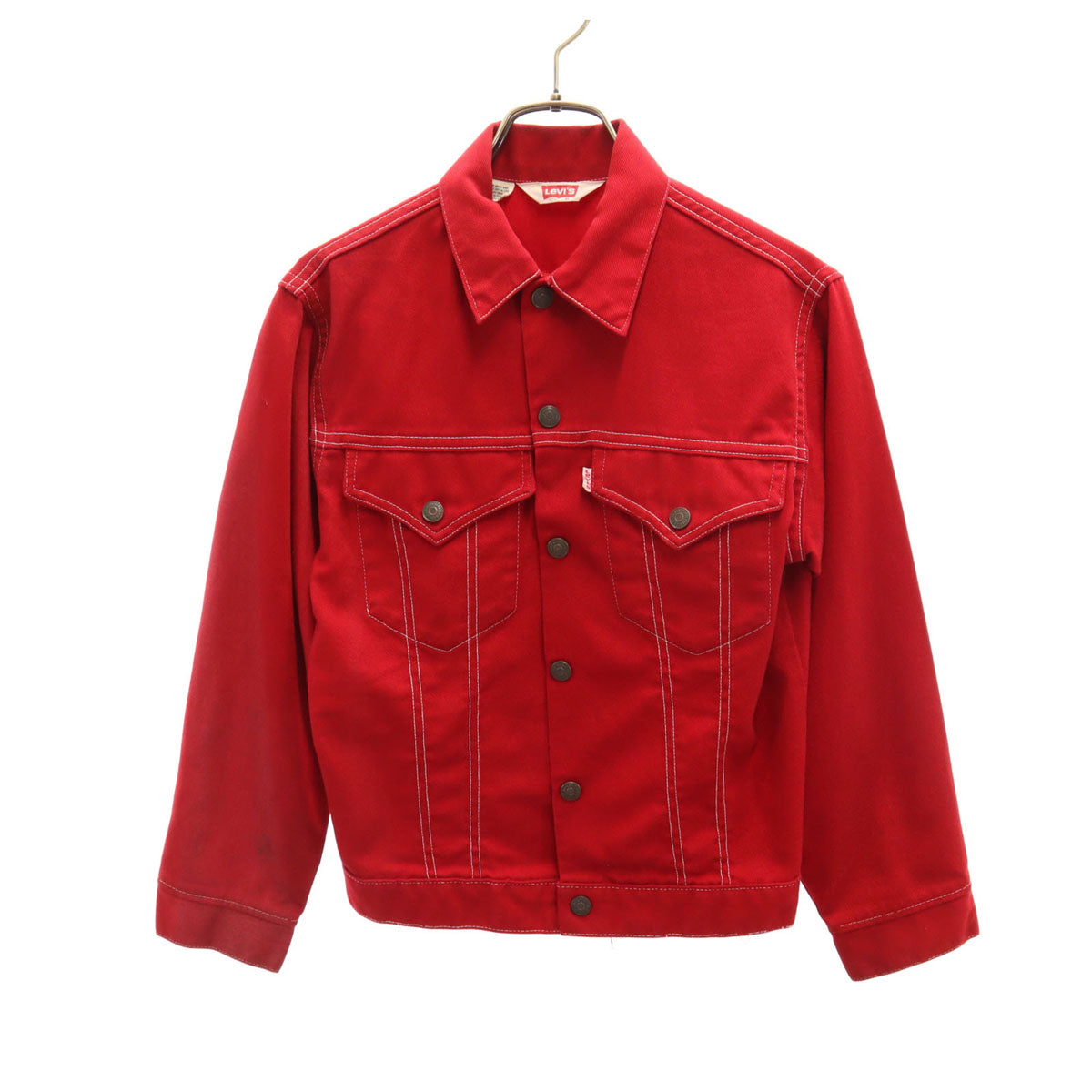 Levi's リーバイス 70s ヴィンテージ トラッカー ジャケット 16 レッド キッズ