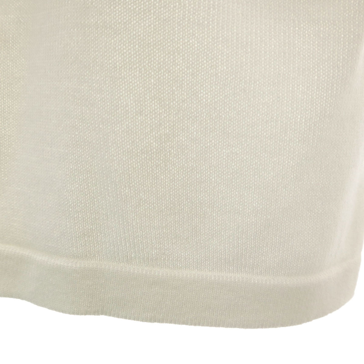 U by ungaro ユーバイウンガロ 長袖 ニットカーディガン M ホワイト 装飾 レディース