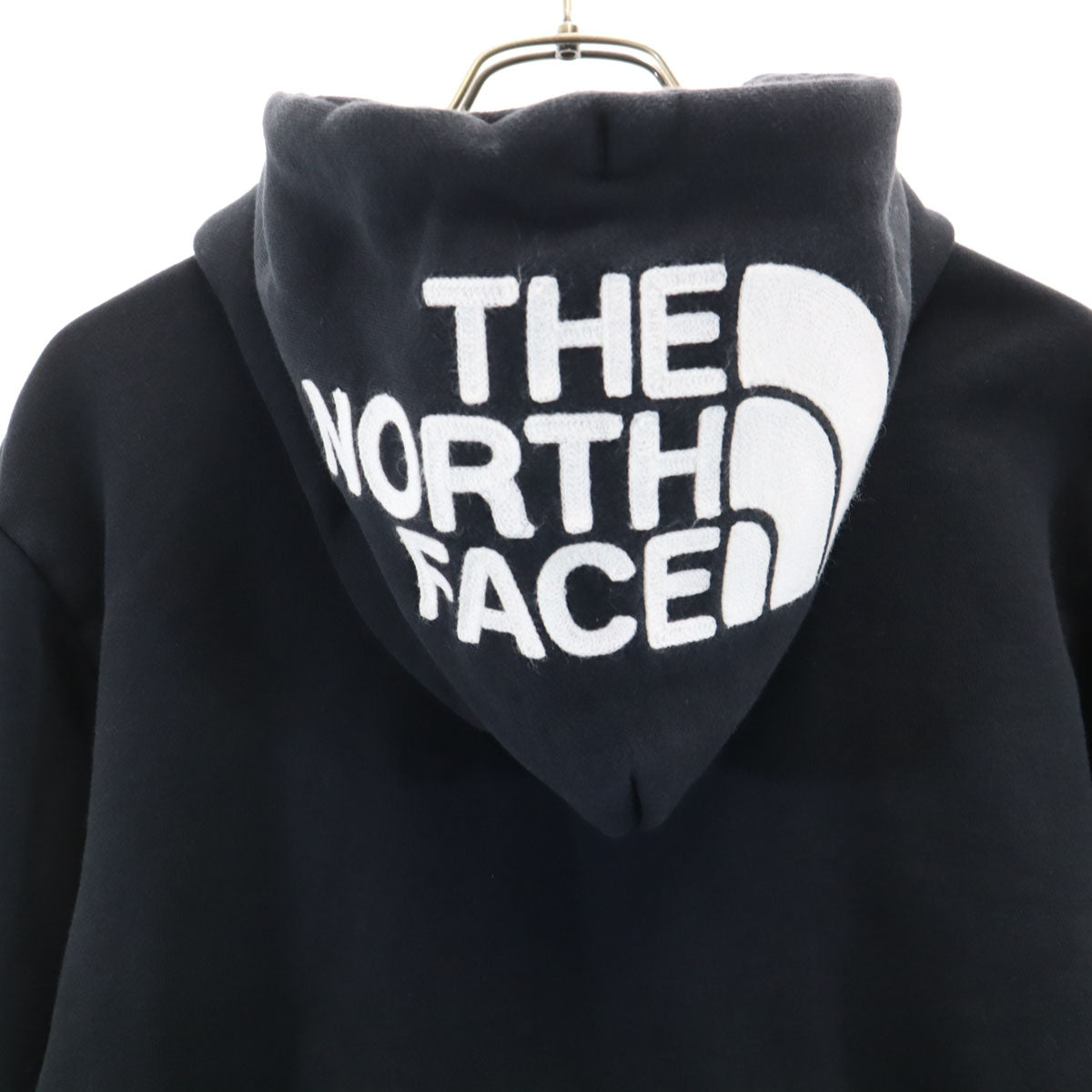 THE NORTH FACE ノースフェイス 長袖 リアビュー スウェット ジップパーカー S ブラック NT12340 アウトドア 裏起毛 メンズ
