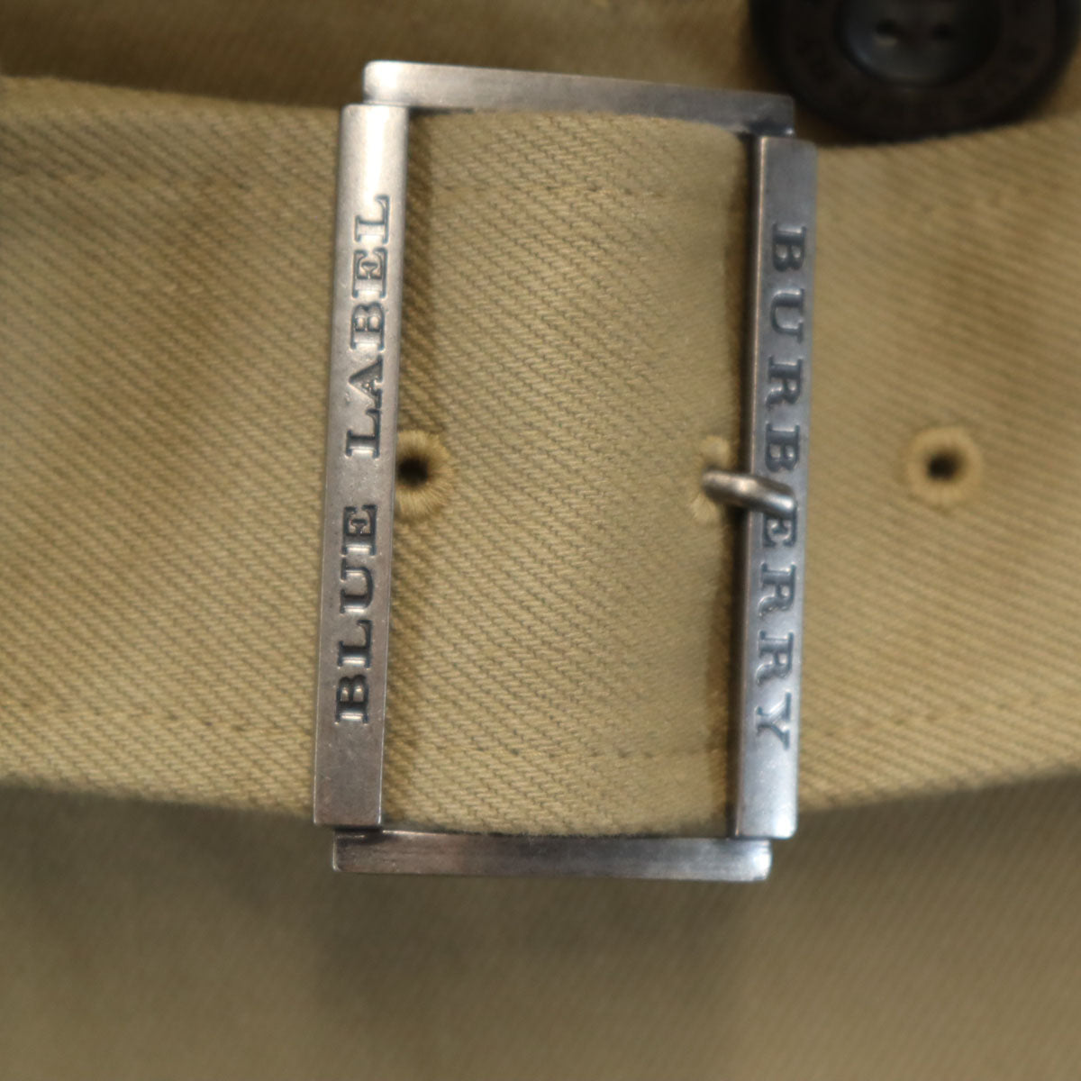 BURBERRY LONDON BLUE LABEL バーバリー ロンドン ブルーレーベル 日本製 トレンチ ジャケット 36 ベージュ 三陽商会 レディース