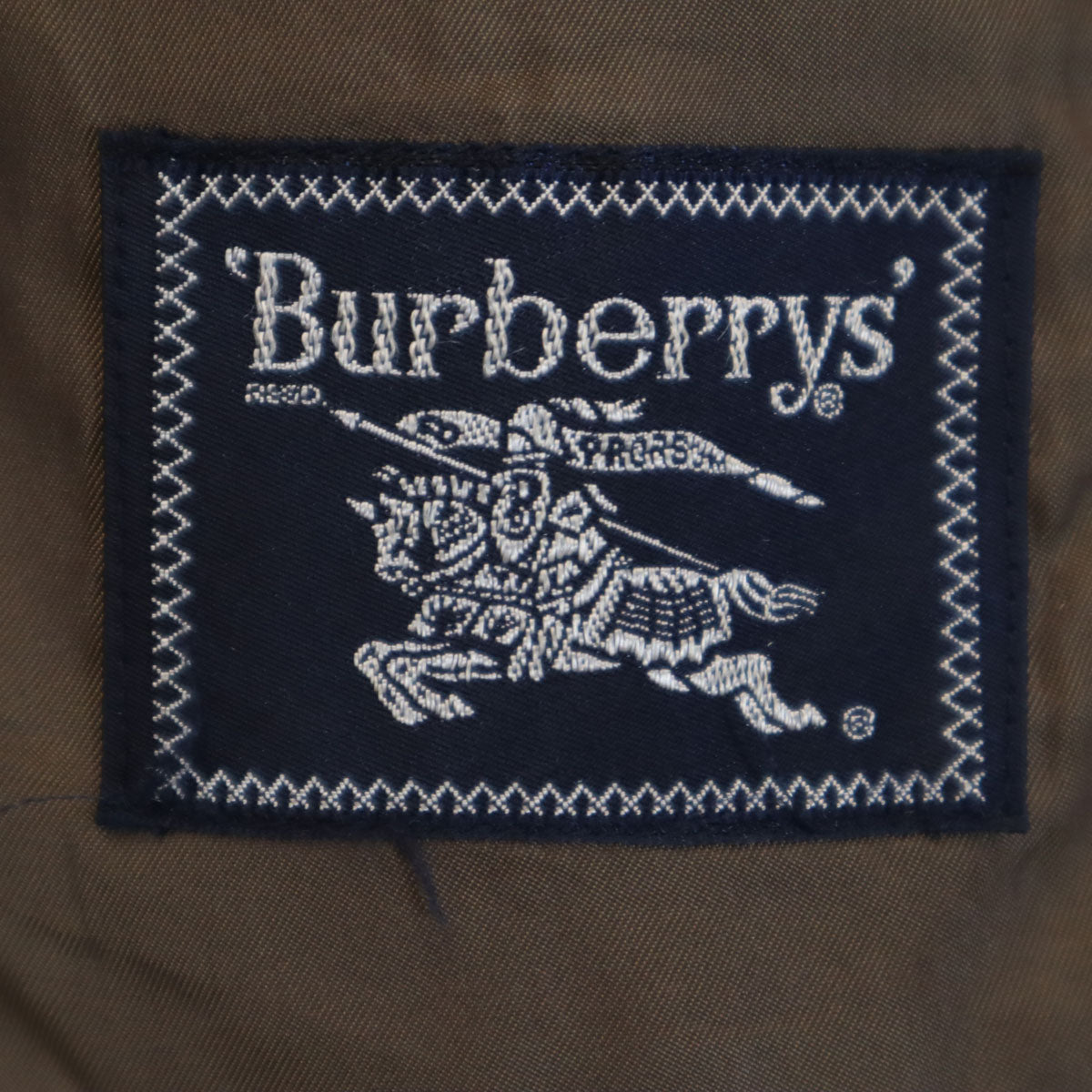 Burberrys バーバリーズ 90s オールド ヘリンボーン スーツ 上下 セットアップ AB6 ブラウン メンズ