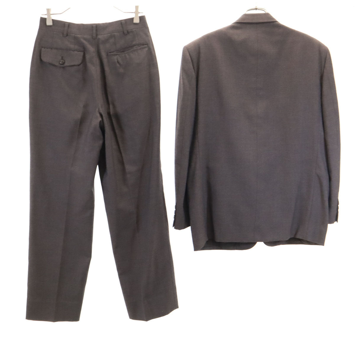 COMME des GARCONS HOMME コムデギャルソンオム 1990年 90s 日本製 オールド スーツ 上下 セットアップ S チャコール メンズ