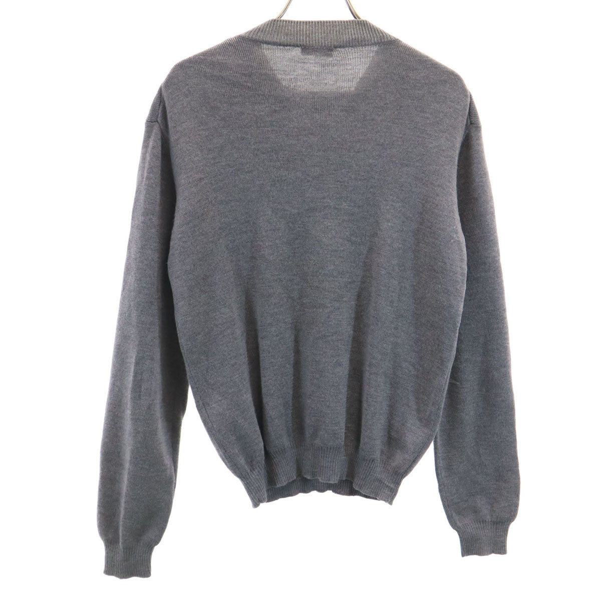 JIL SANDER ジルサンダー イタリア製 長袖 ニット 44 グレー セーター レディース