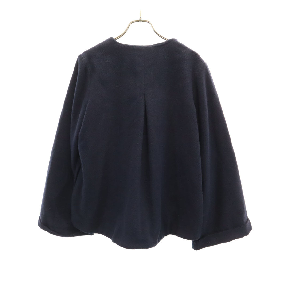 ITEMS URBAN RESEARCH アイテムズアーバンリサーチ ノーカラー ジャケット ONE ネイビー系 レディース