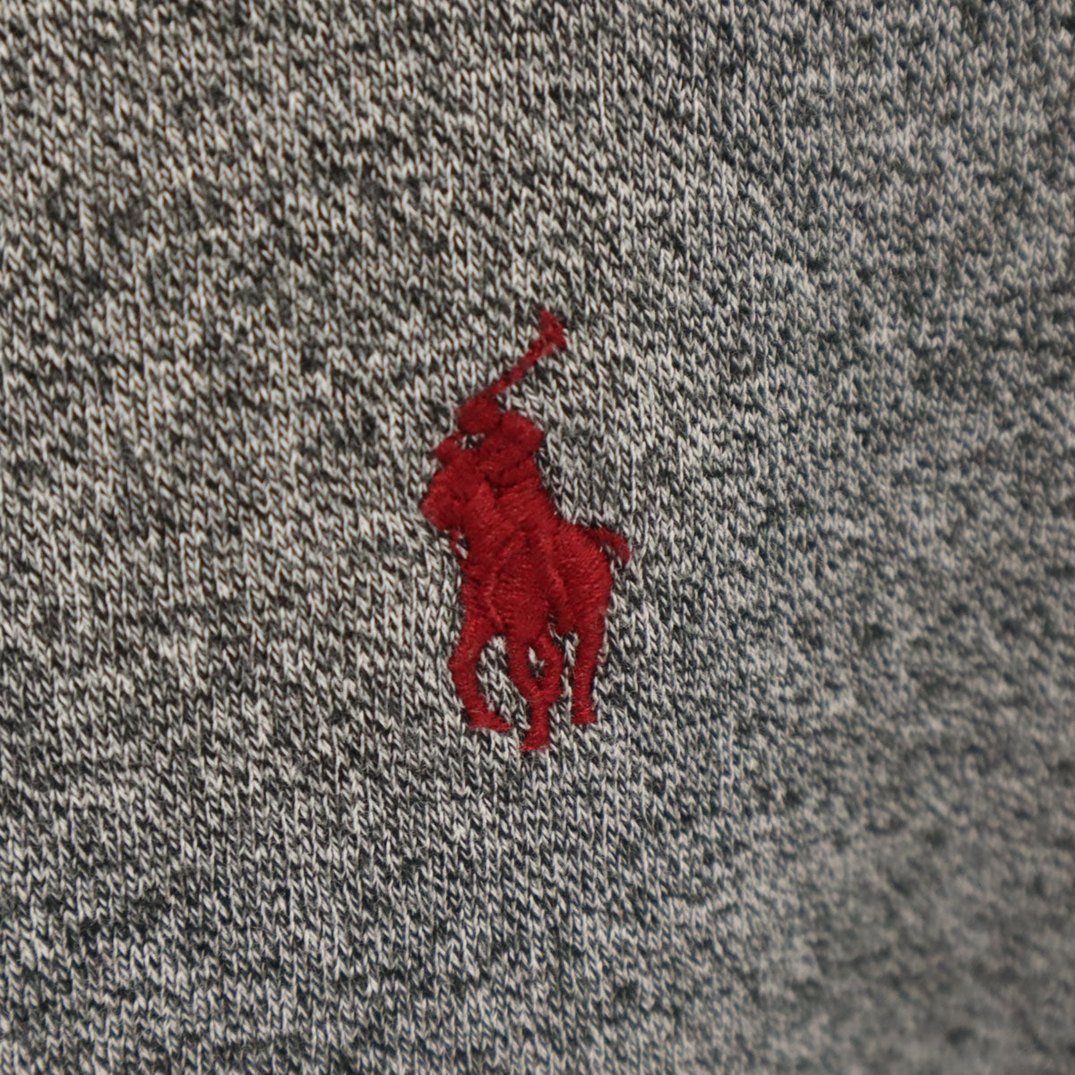 POLO RALPH LAUREN ポロラルフローレン 長袖 ジップパーカー M グレー系 裏起毛 メンズ