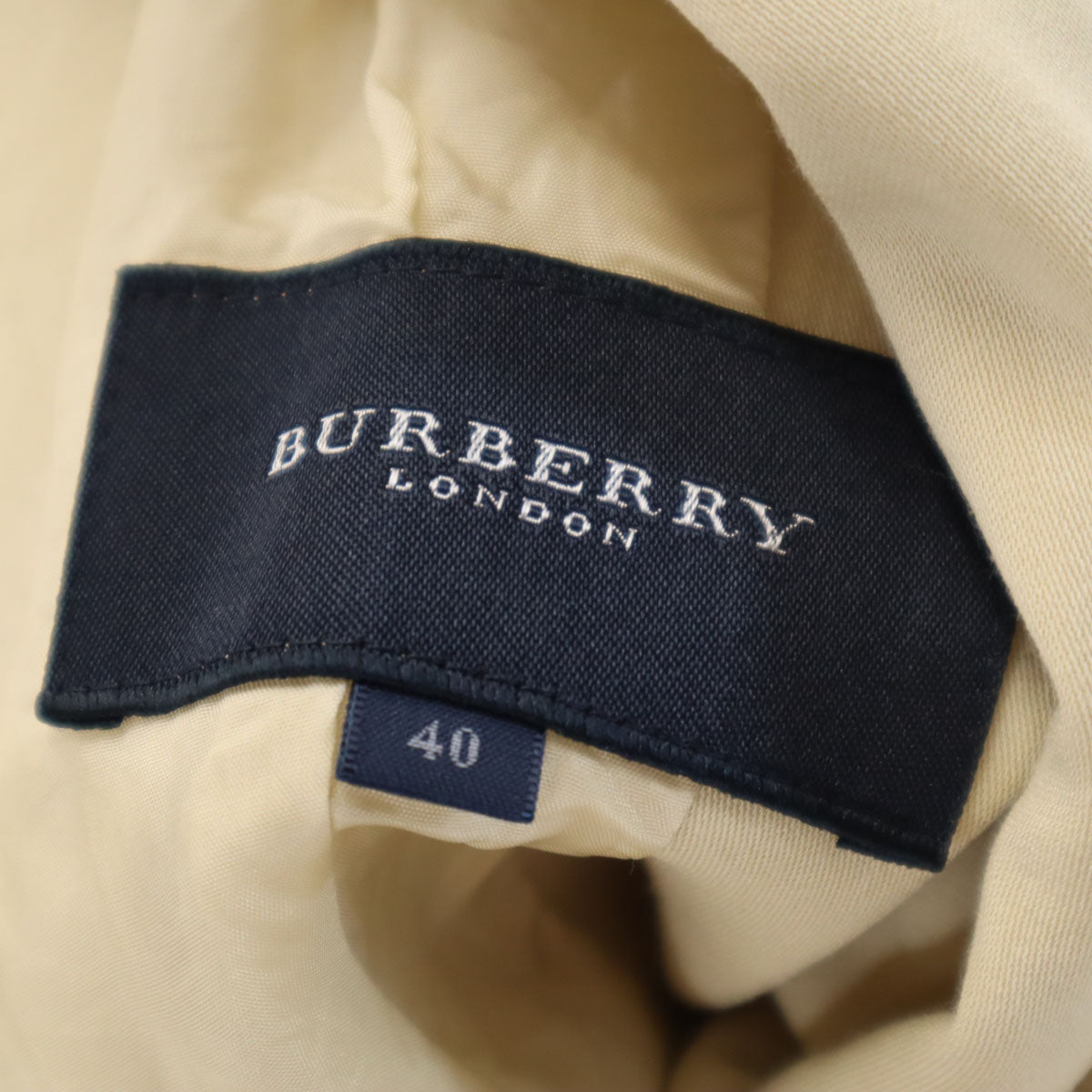 BURBERRY LONDON バーバリーロンドン テーラードジャケット 40 ベージュ 三陽商会 レディース