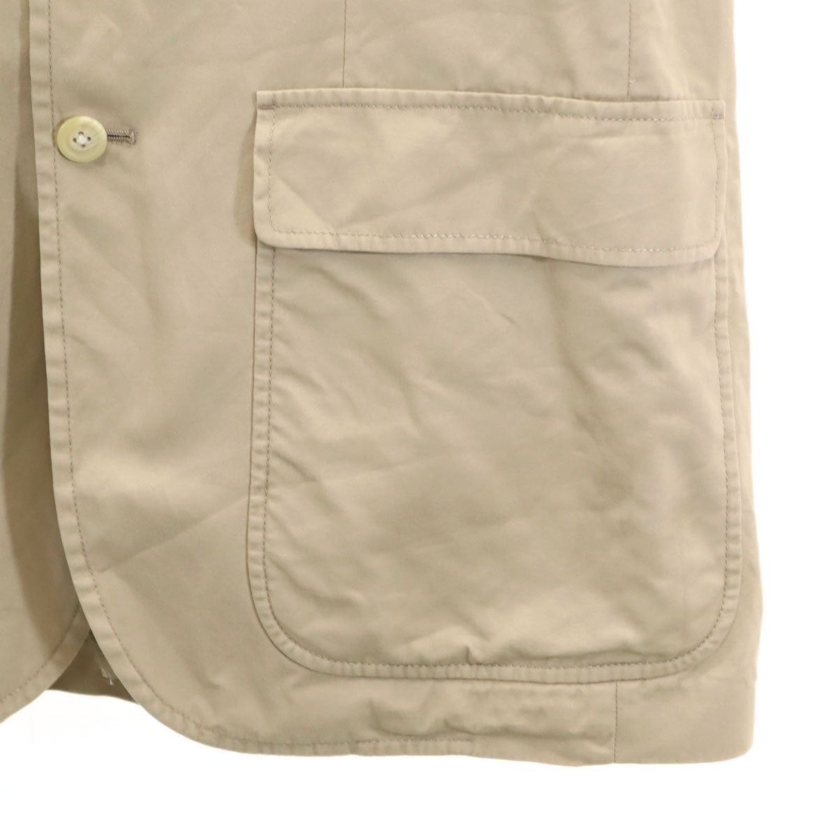 Polo by Ralph Lauren ポロバイラルフローレン テーラードジャケット LL ベージュ メンズ