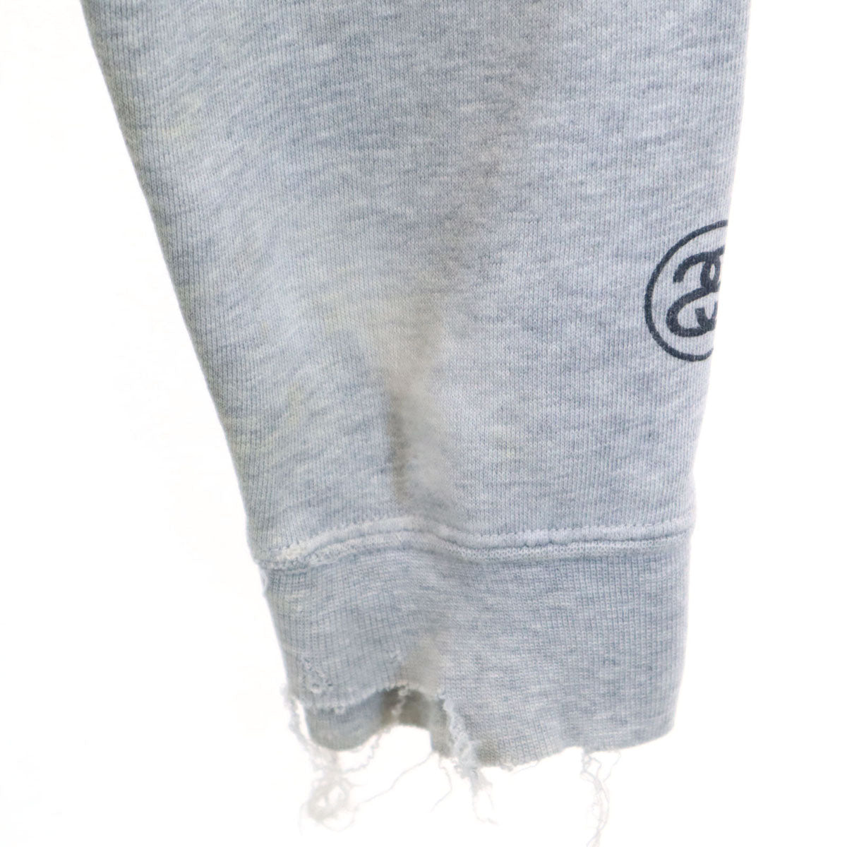 STUSSY ステューシー 長袖 スウェットパーカー M グレー メンズ