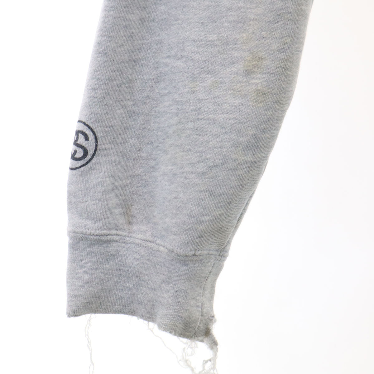 STUSSY ステューシー 長袖 スウェットパーカー M グレー メンズ