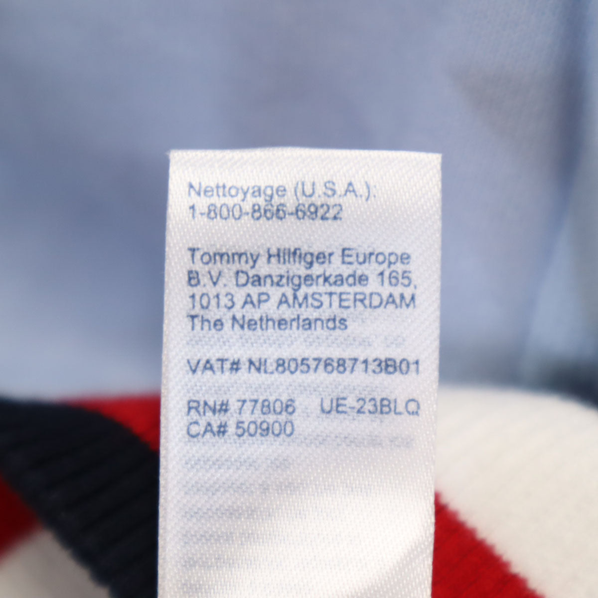 TOMMY HILFIGER トミーヒルフィガー 未使用 長袖 スウェット ジップパーカー L ブルー系 タグ付き メンズ